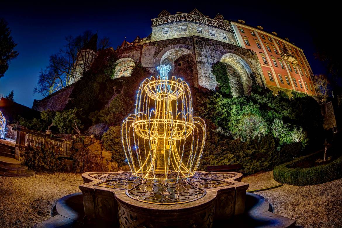 Gardens of Light at Książ Castle