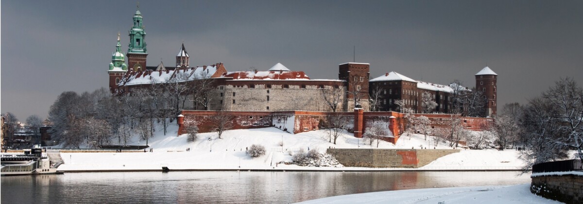 wawel zimą