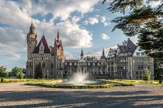 The Castle In Moszna